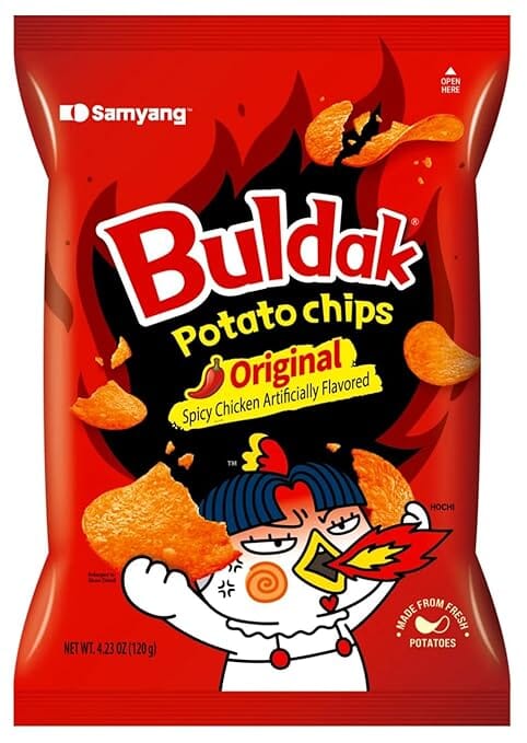 Samyang Buldak Original Potato Chips