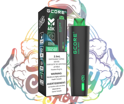 GCORE Hookah Disposable 5mg DTL 40k