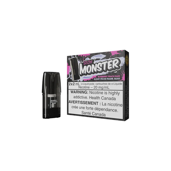 Monster STLTH PODS & COMPATIBLE Pods (PACK OF 3 PODS) 20mg