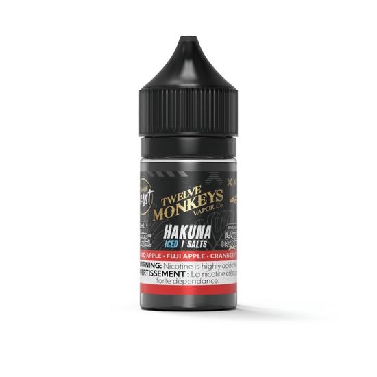 Flavour Beast X Twelve Monkeys (Salts) -Excise Tax Stamped