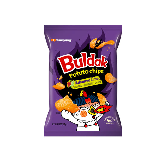Samyang Buldak Habanero Lime Potato Chips