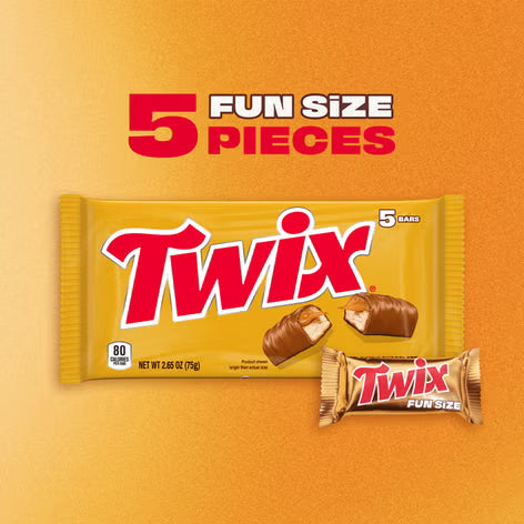 Twix  Fun Size (5 Bars)