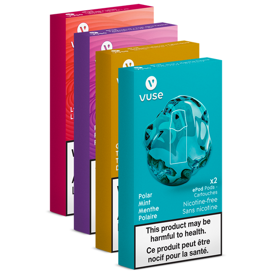 VUSE EPOD CARTRIDGES (PRICE PER PACK OF 2)