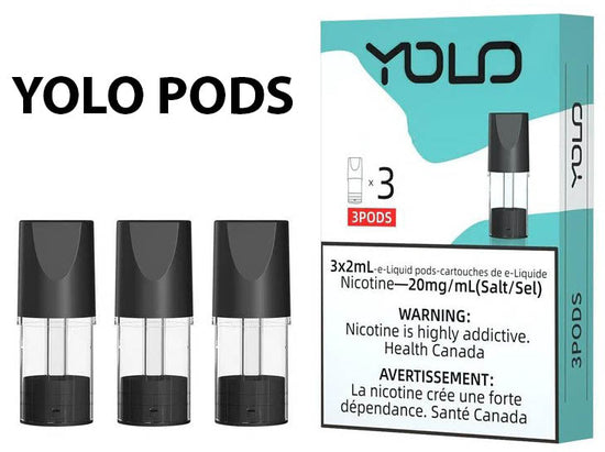 YOLO BOLD Pods for Allo/STLTH (Excise tax Stamped)